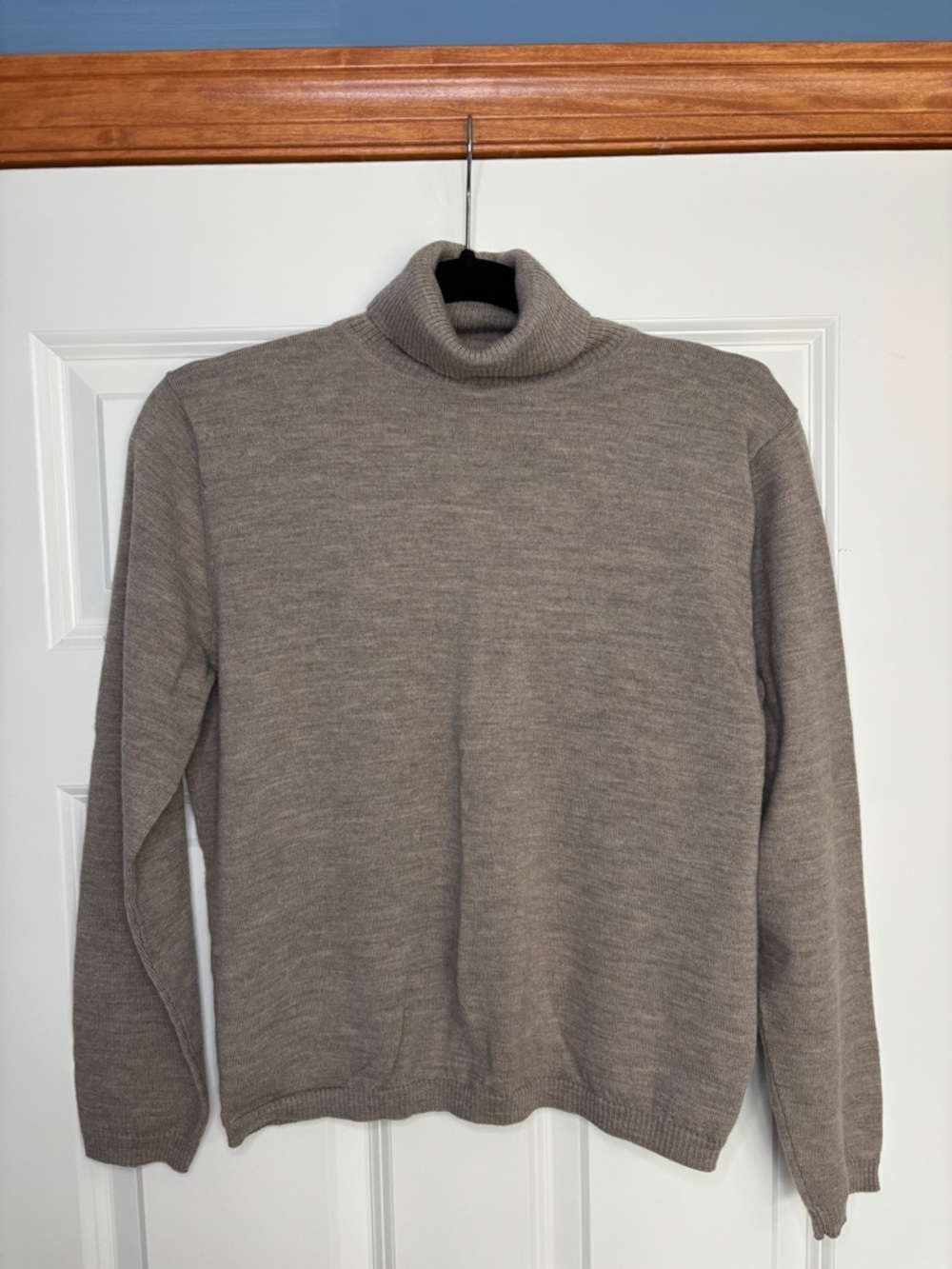 Pendleton Wool Neutral Taupe Turtle Neck Sweater